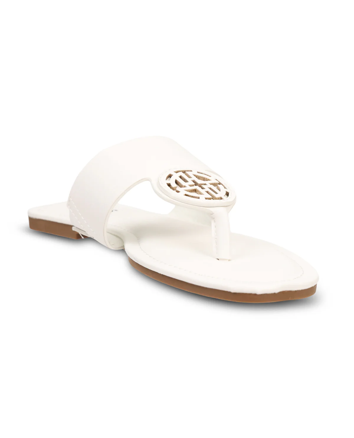 Fiestas Hallie-6 White Sandal - Image 3