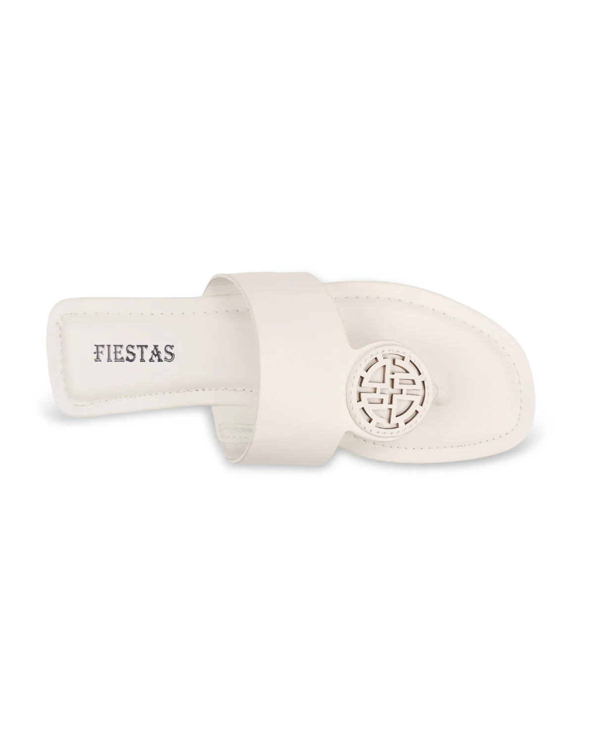 Fiestas Hallie-6 White Sandal - Image 6