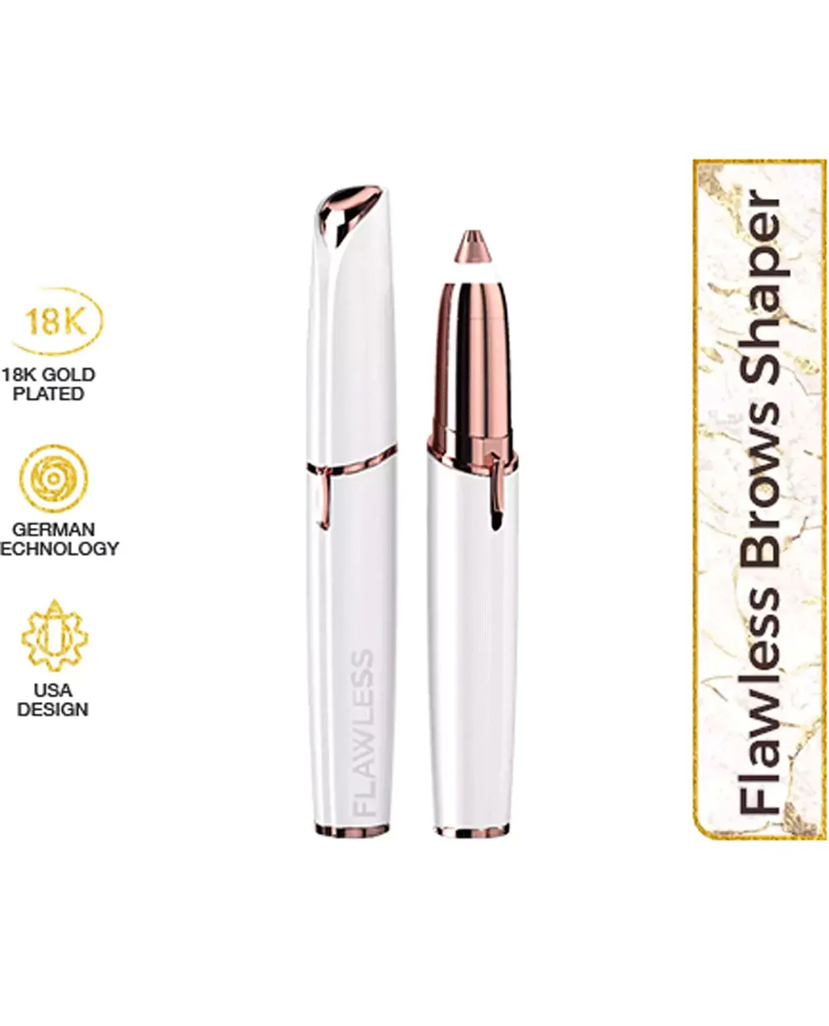 Flawless Finishing Touch White Brow Hair Remover - Image 2