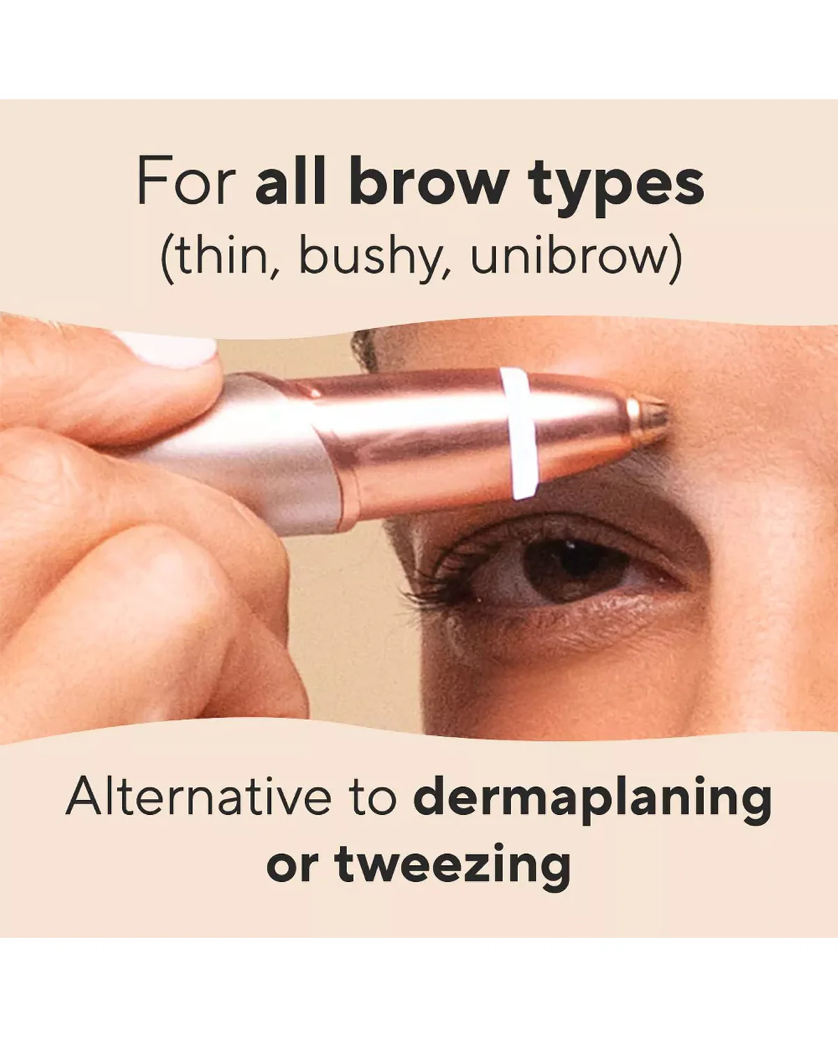 Flawless Finishing Touch White Brow Hair Remover - Image 5
