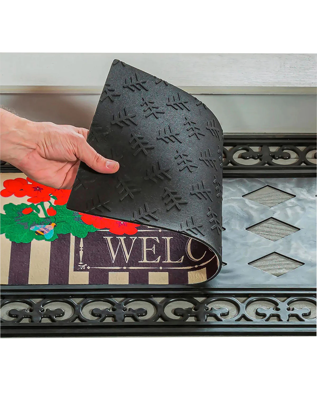 Fleur Scroll Sass Mat Tray - Image 3