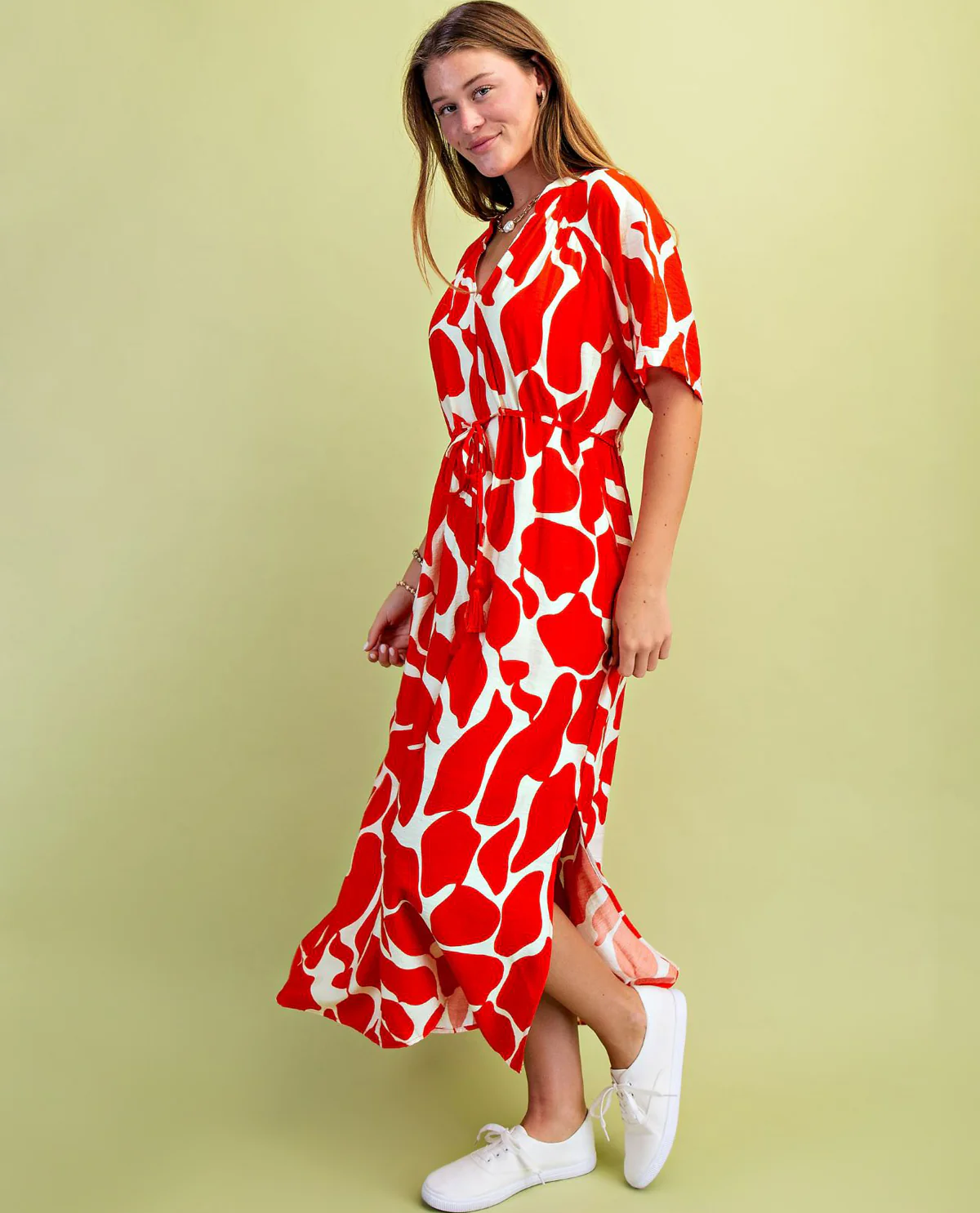 Gigio Giraffe Print Dress - Image 3