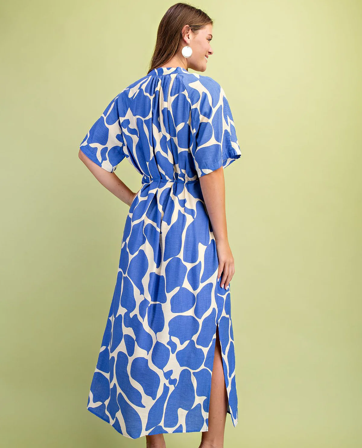 Gigio Giraffe Print Dress - Image 5