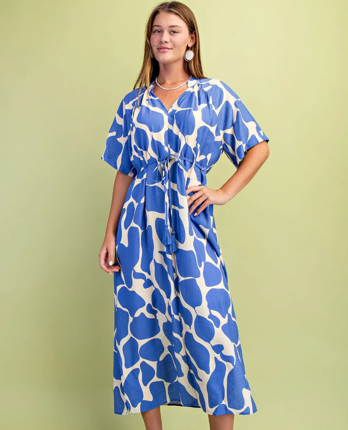 Gigio Giraffe Print Dress - Image 6