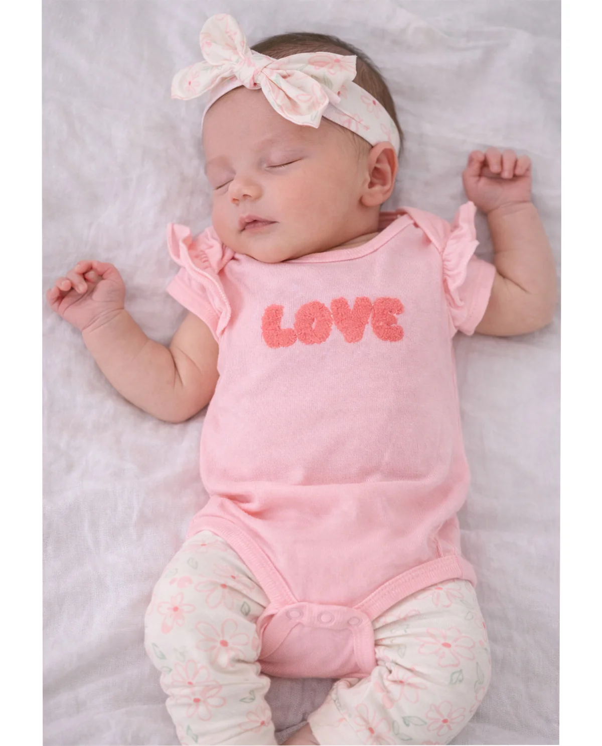 Bon Bebe Infant Girl 3 Piece Headband Set - Image 2