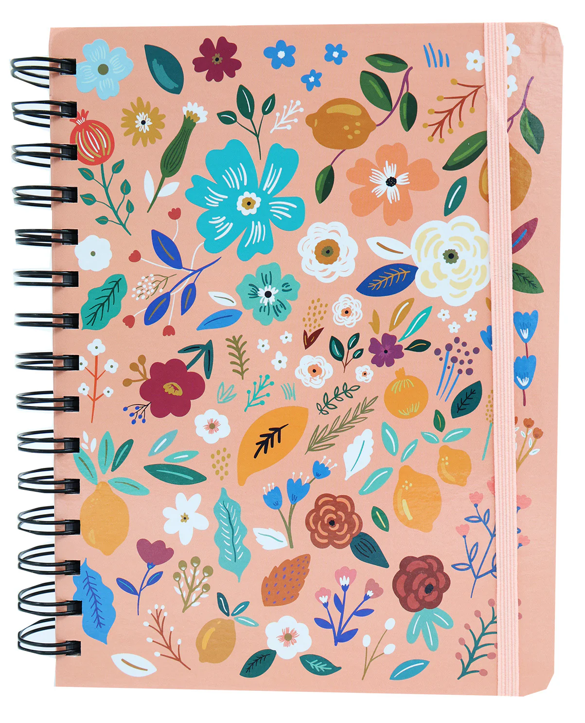 Greatworks Double Spiral Floral Journal-Asst. - Image 2