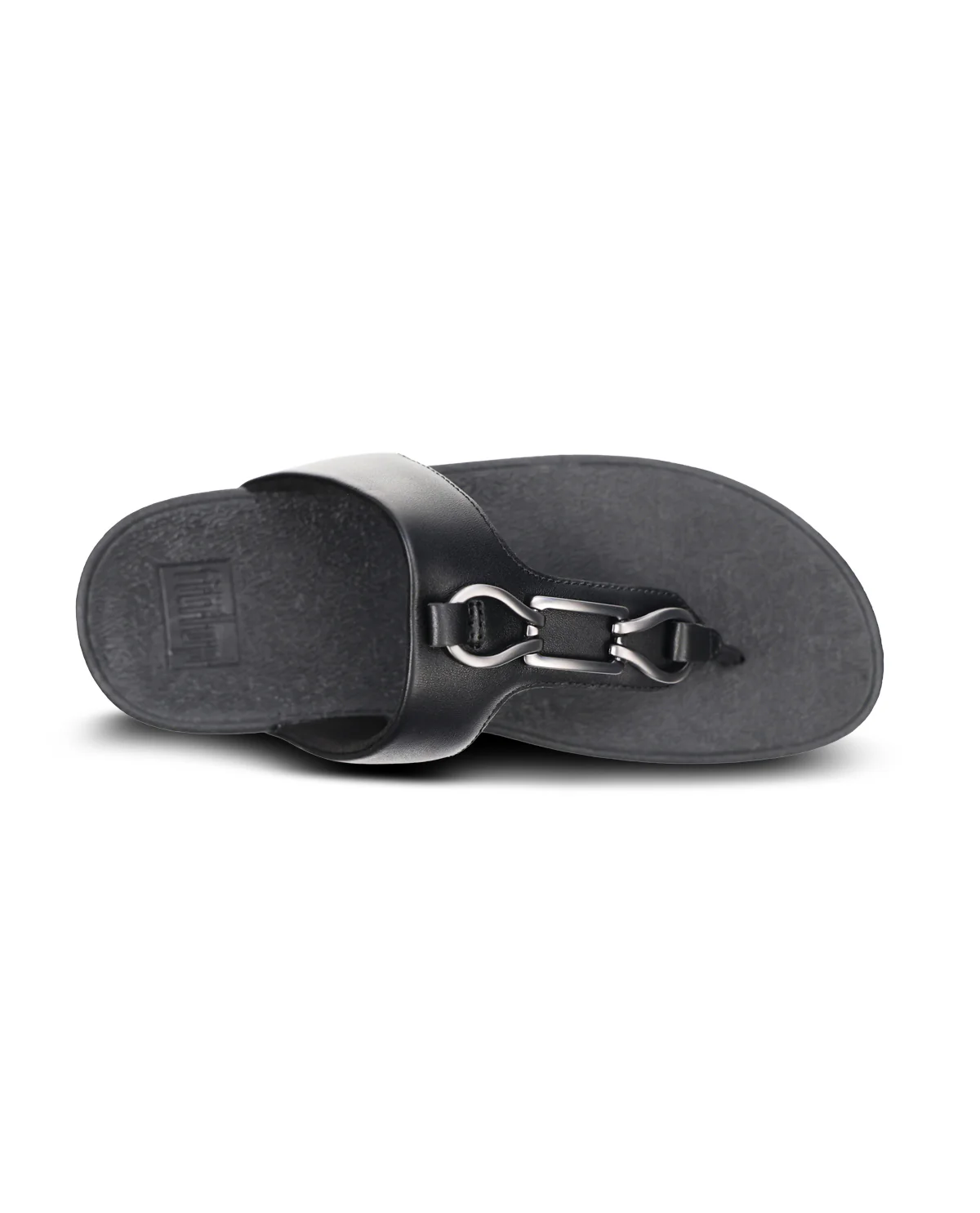 Fitflop Hallye Chain Accent Sandal Black - Image 6