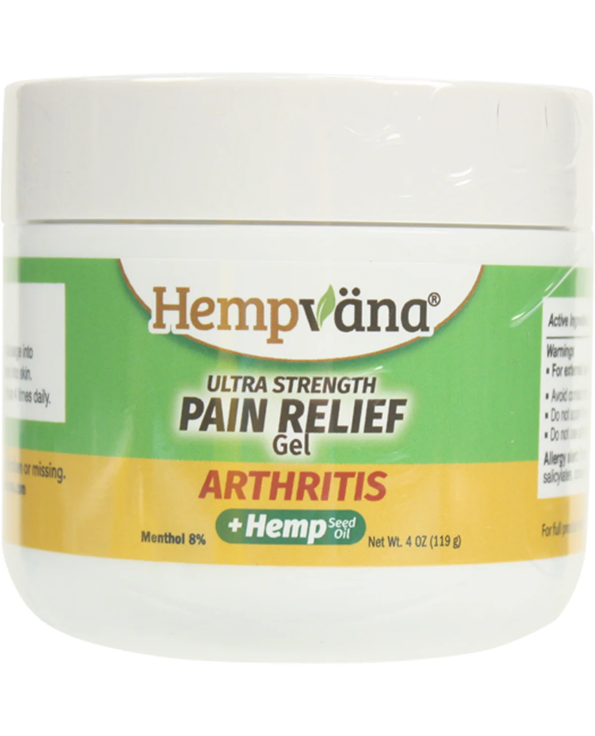 Hempvana Arthritis Ultra Strength Pain Gel - Image 3