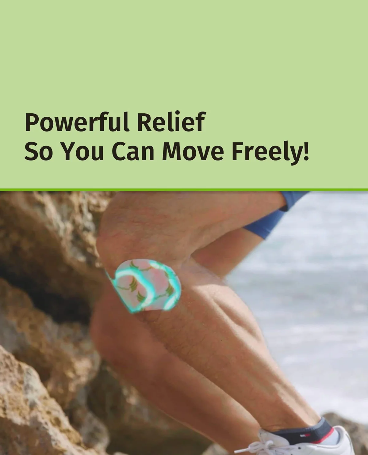 Hempvana Knee Bird Pain Relief Patches - Image 6