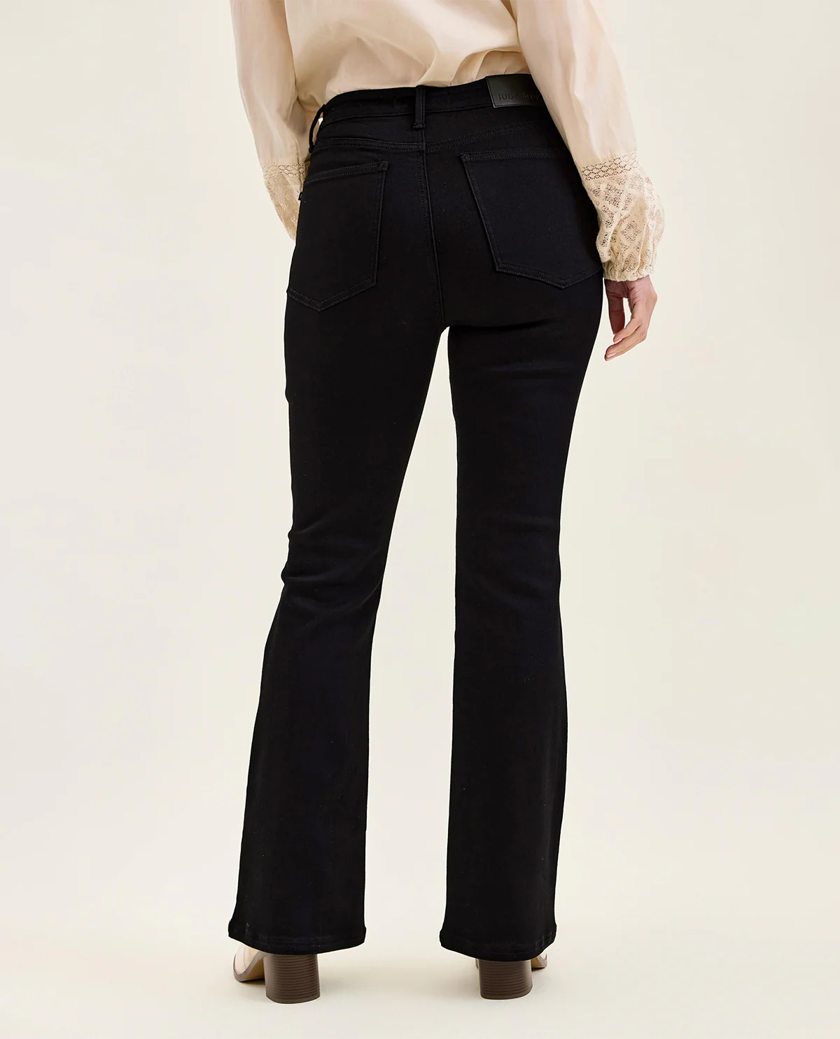 Judy Blue High Waist Bootcut Jeans Black - Image 3
