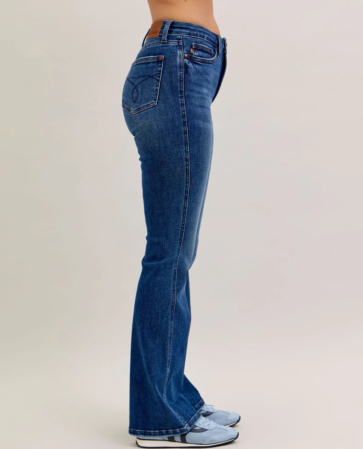 Judy Blue High Waist Bootcut Dark Jeans - Image 2