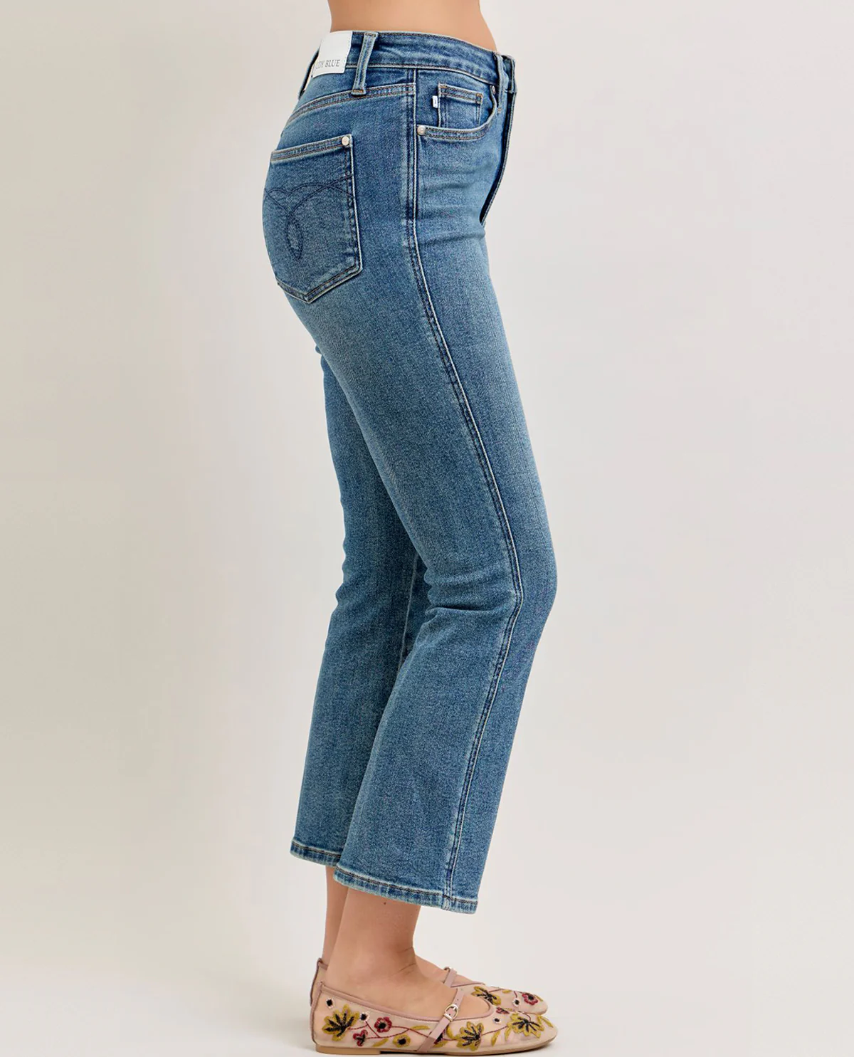 Judy Blue High Waist Tummy Control Kick Flare Jeans - Image 2