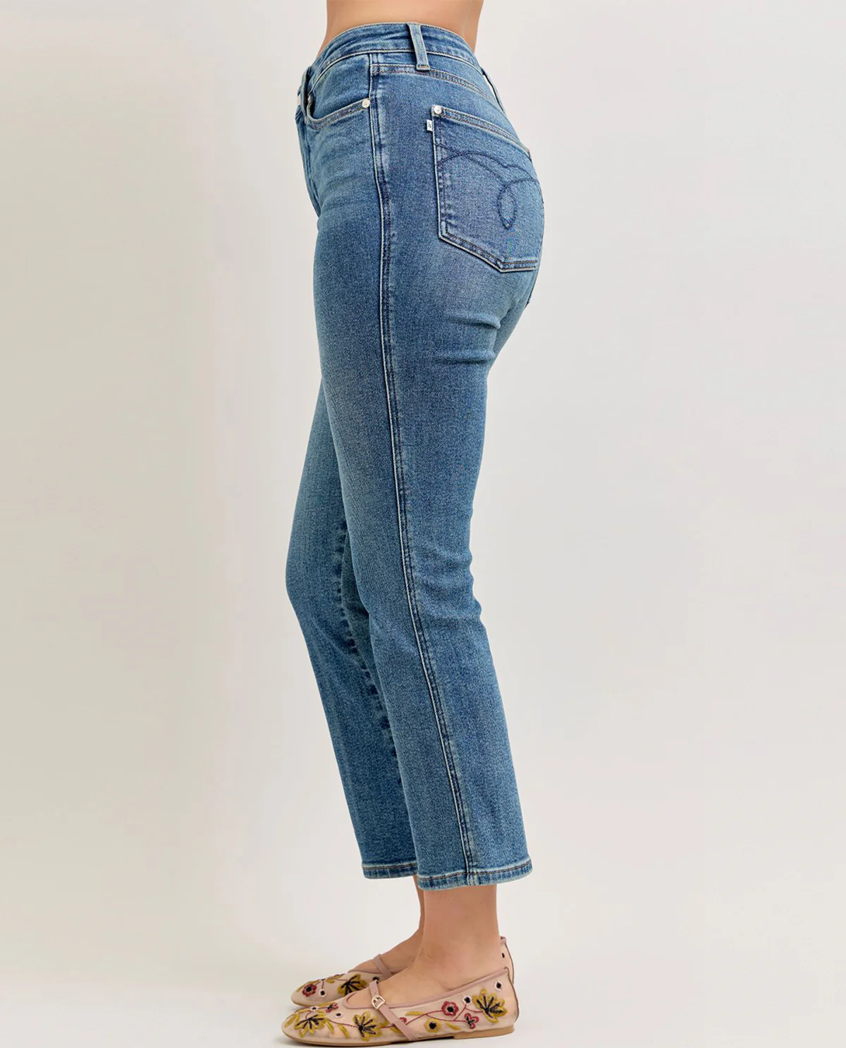 Judy Blue High Waist Tummy Control Kick Flare Jeans - Image 4