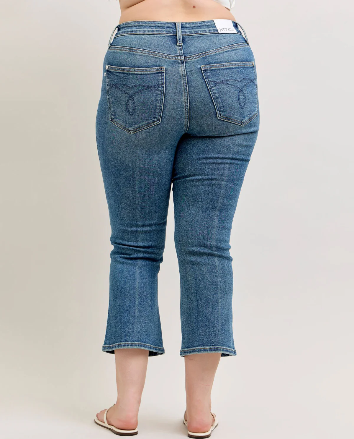 Judy Blue High Waist Tummy Control Kick Flare Jenas - Image 3