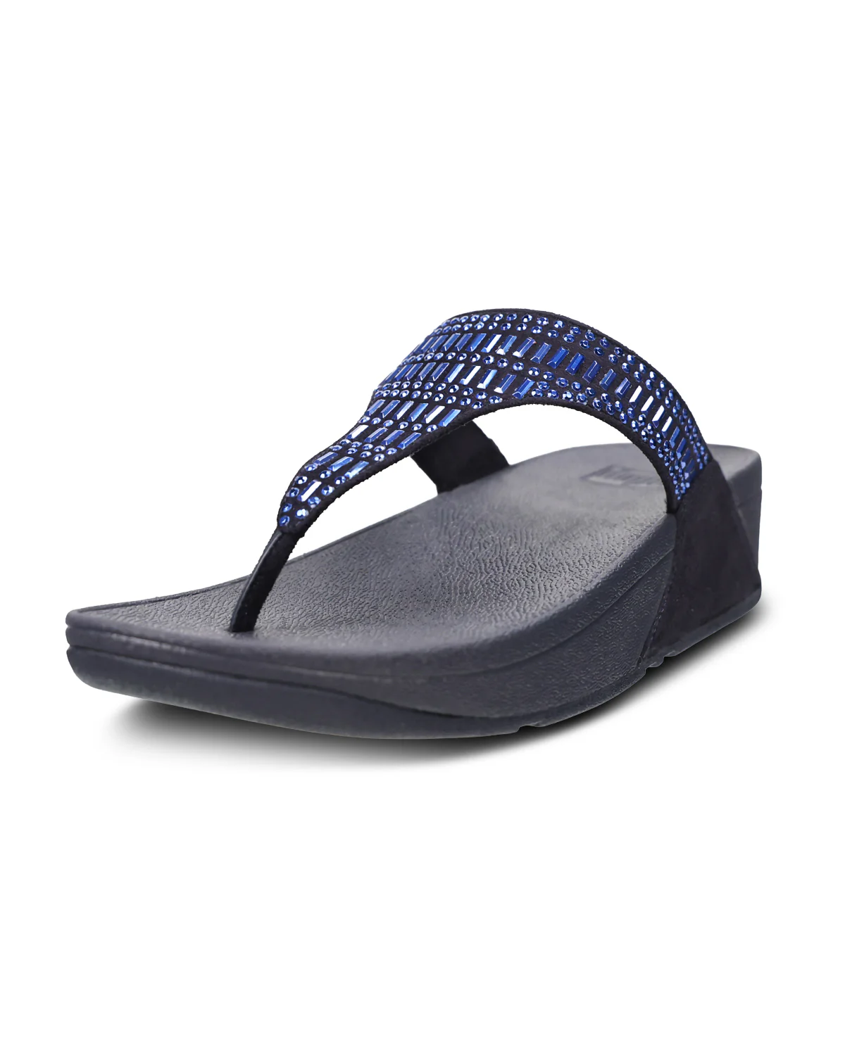 Fitflop Incastone Toethong Sandal Midnight Navy - Image 2