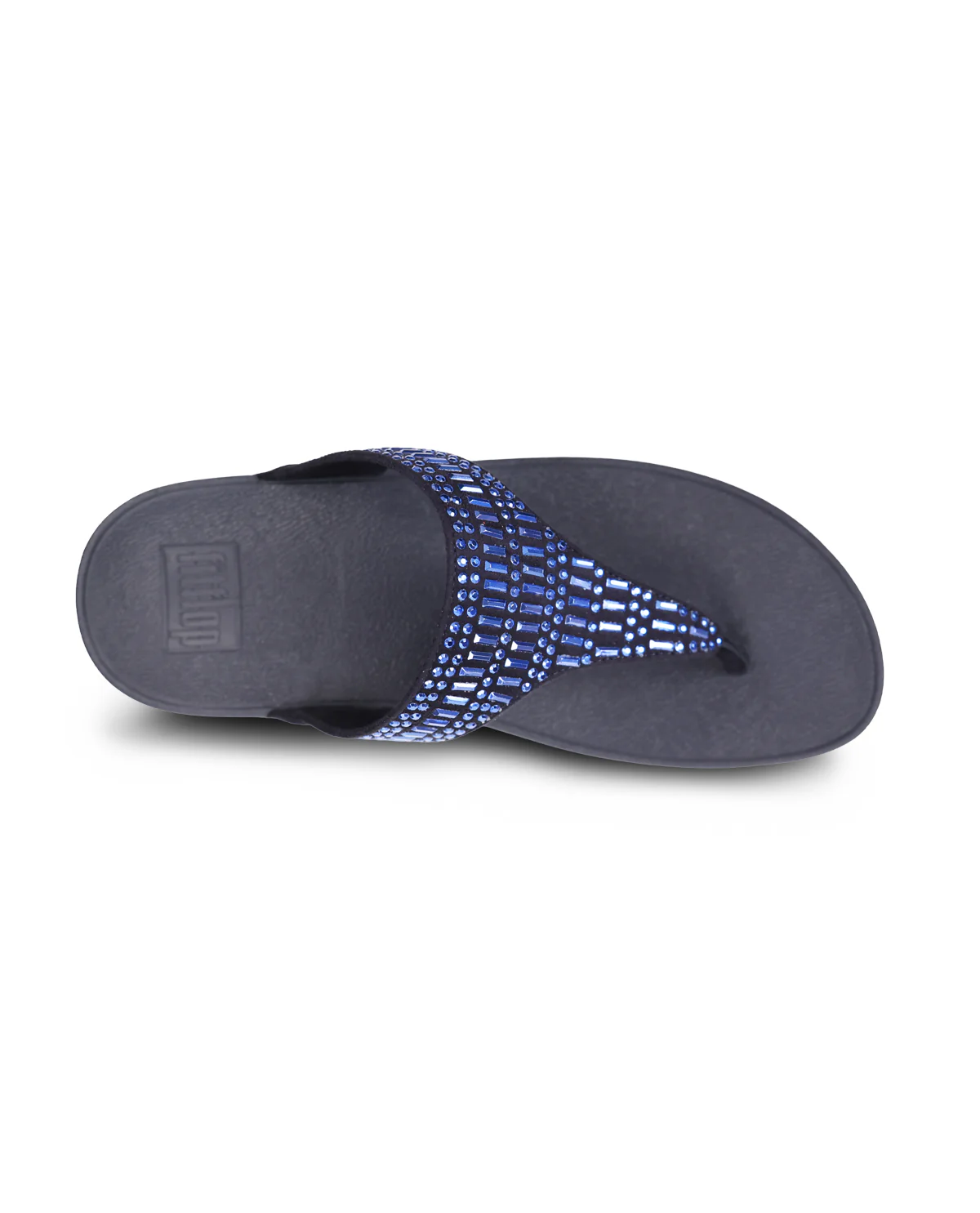 Fitflop Incastone Toethong Sandal Midnight Navy - Image 6