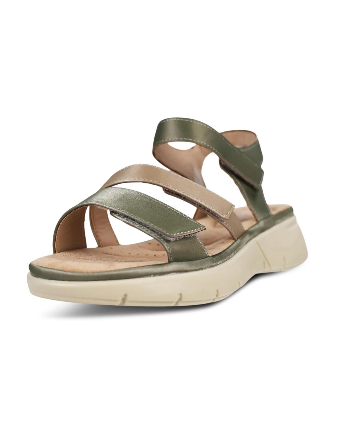 Ingaro Patricia Sandal Light Olive - Image 2