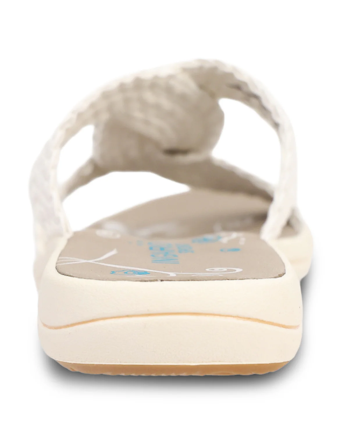 Ingaro Raffia Sandal White - Image 4