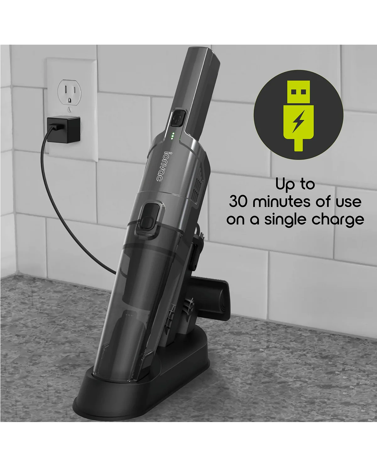 Ionvac Cordless Hand Vacuum - Image 5