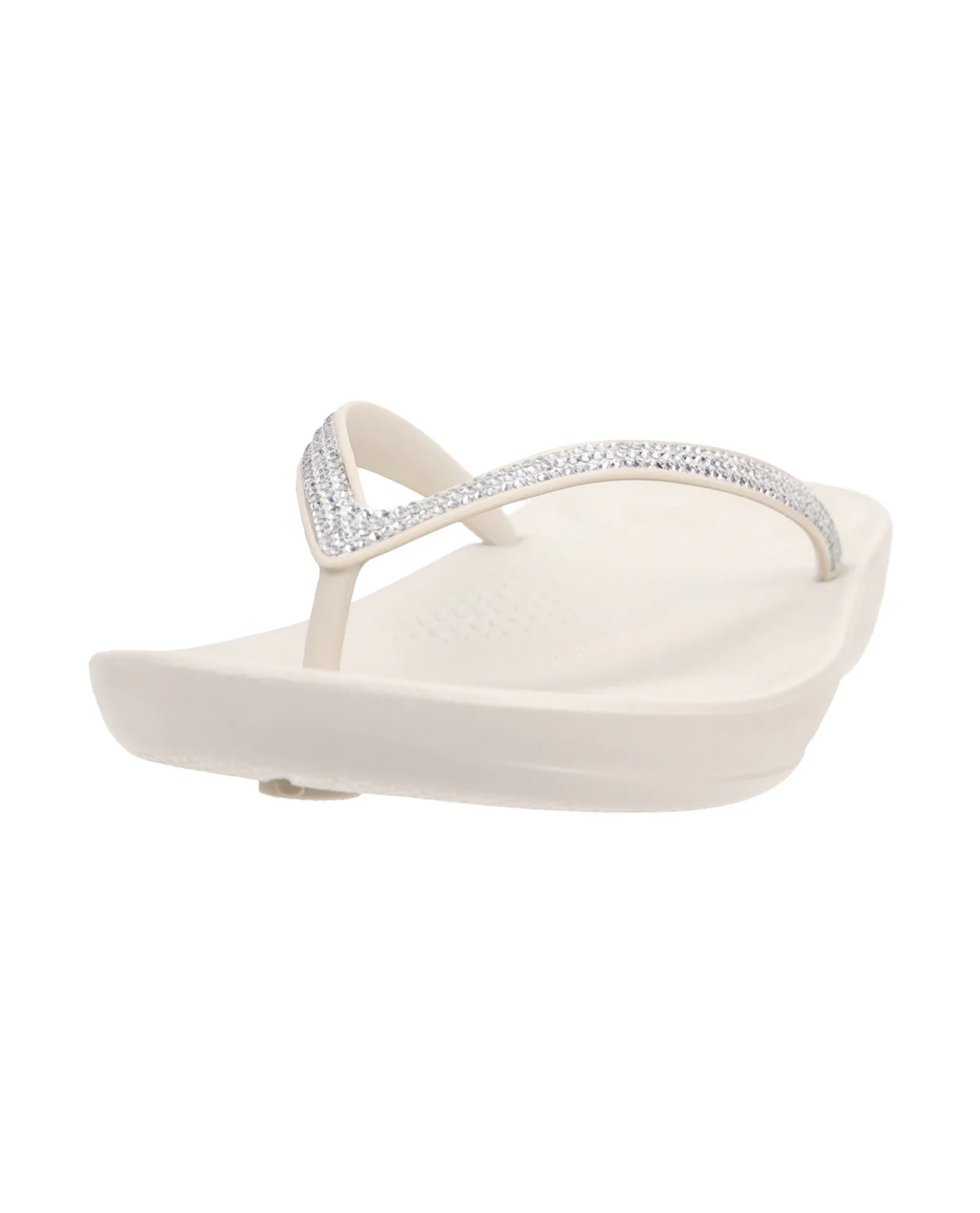 Fitflop Iqushion Flower Sandal Tiptoe Grey - Image 2