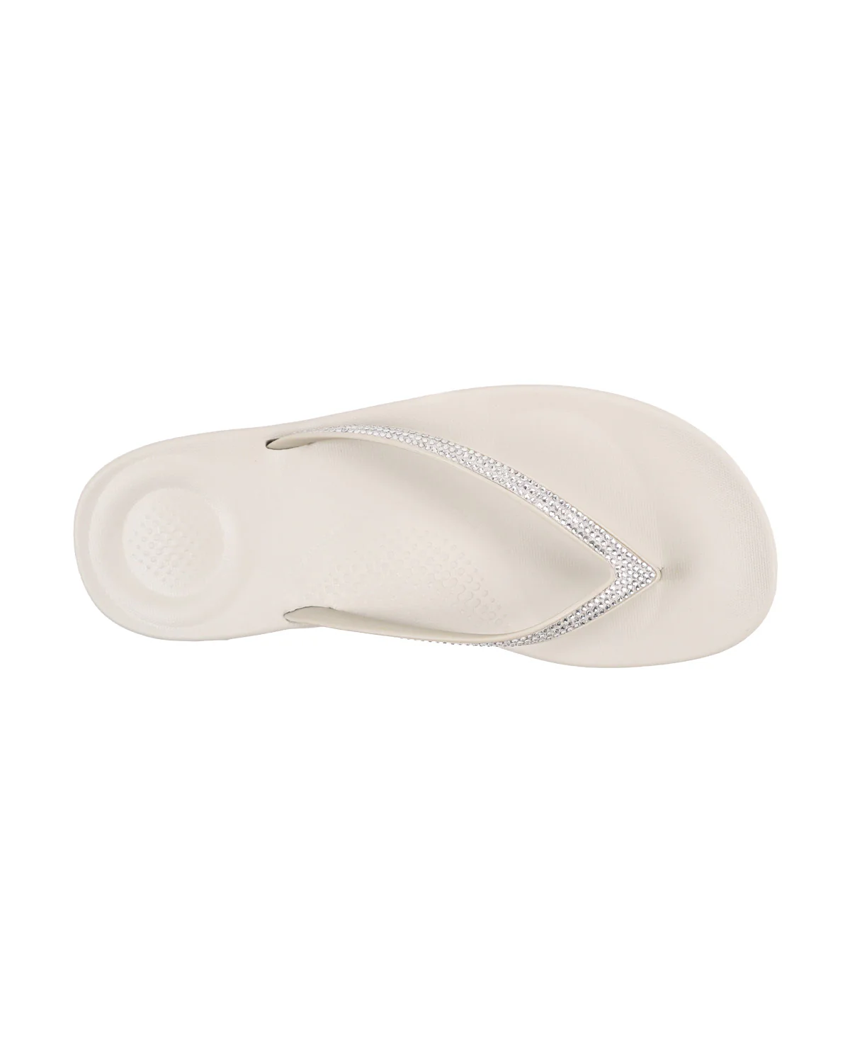 Fitflop Iqushion Flower Sandal Tiptoe Grey - Image 6