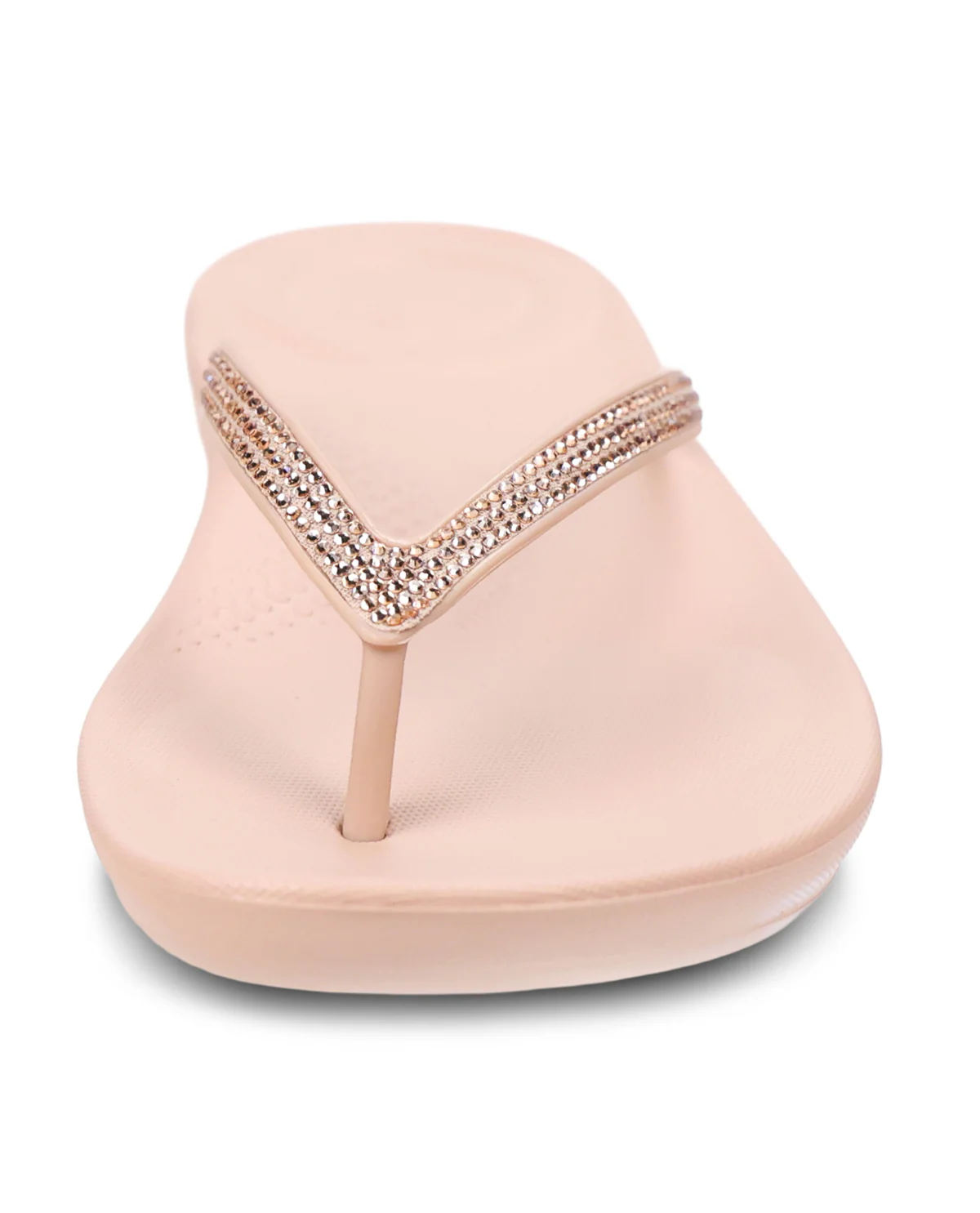 Fitflop Iqushion Sparkle Sandal Beige - Image 5