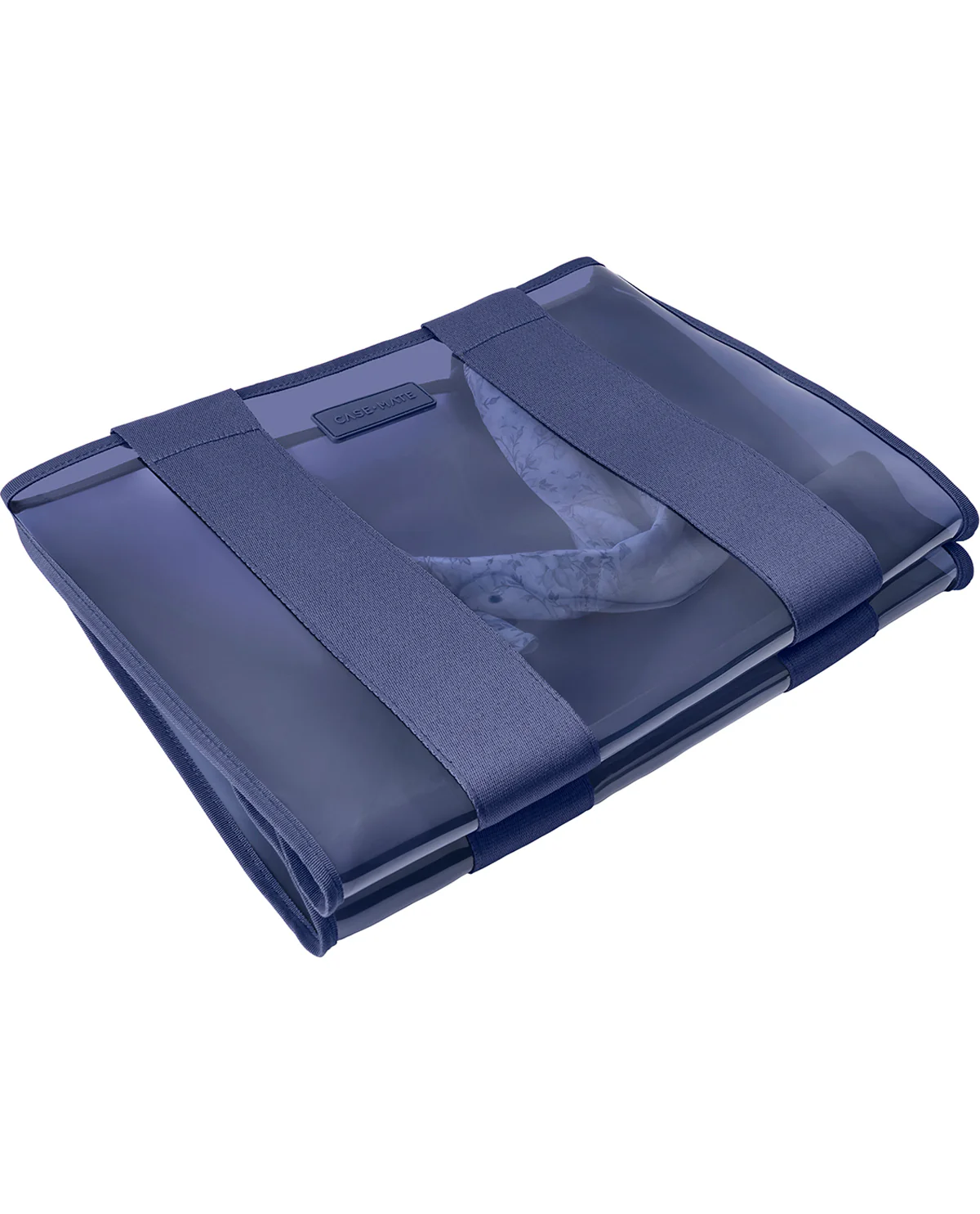 Case-Mate Navy Blue Jelly Scarf Tote with Phone Pouch - Image 3