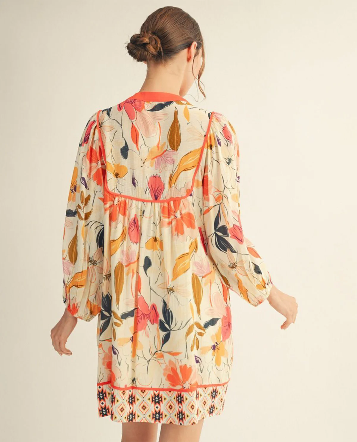 Jodifl Mix Print Dress - Image 3