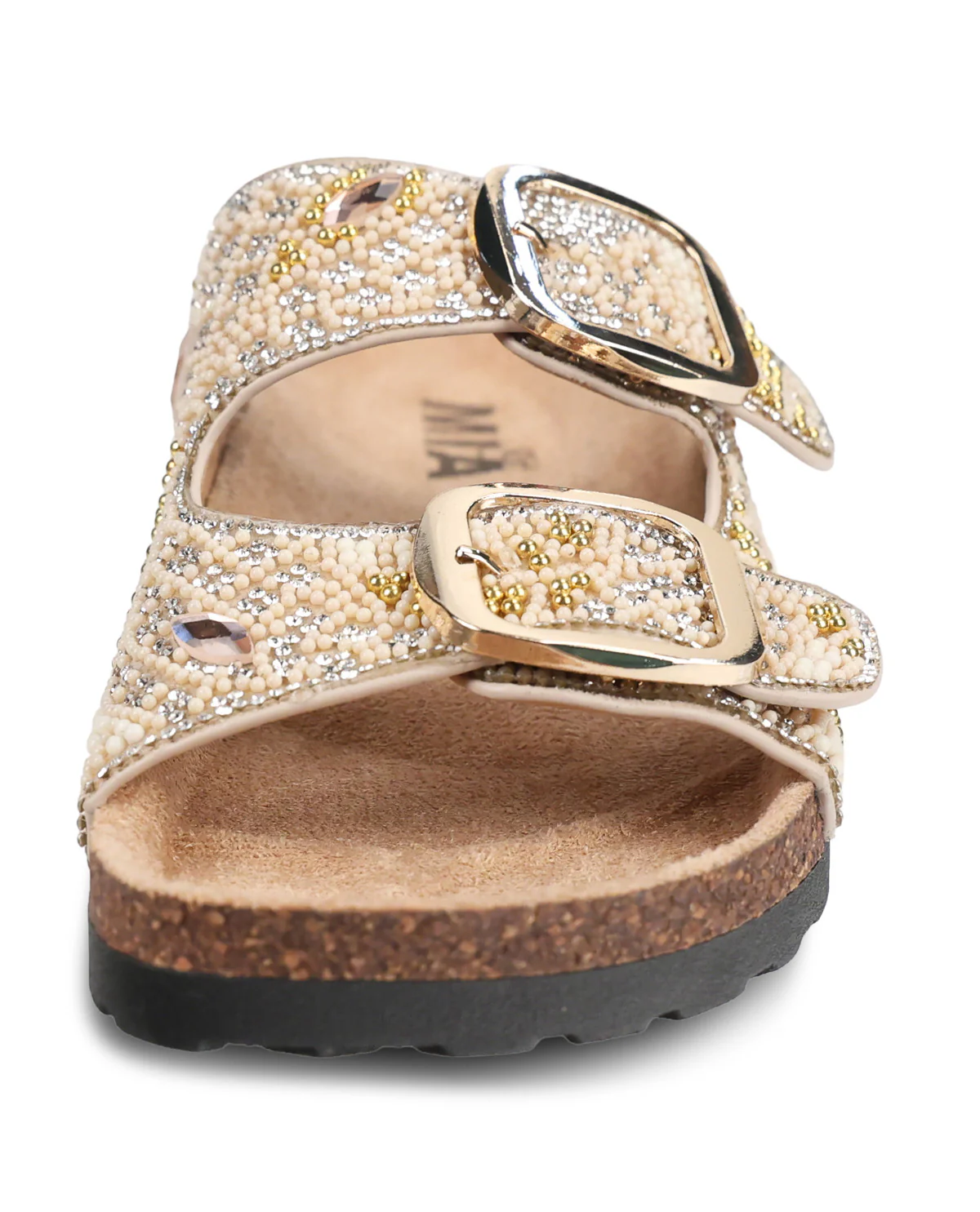 Mia Jozee Beaded Two Band Sandal - Image 11