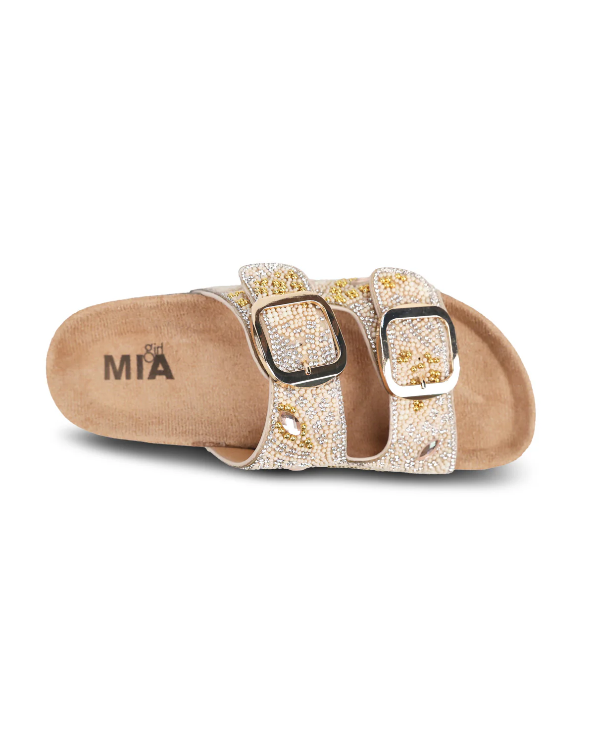 Mia Jozee Beaded Two Band Sandal - Image 12