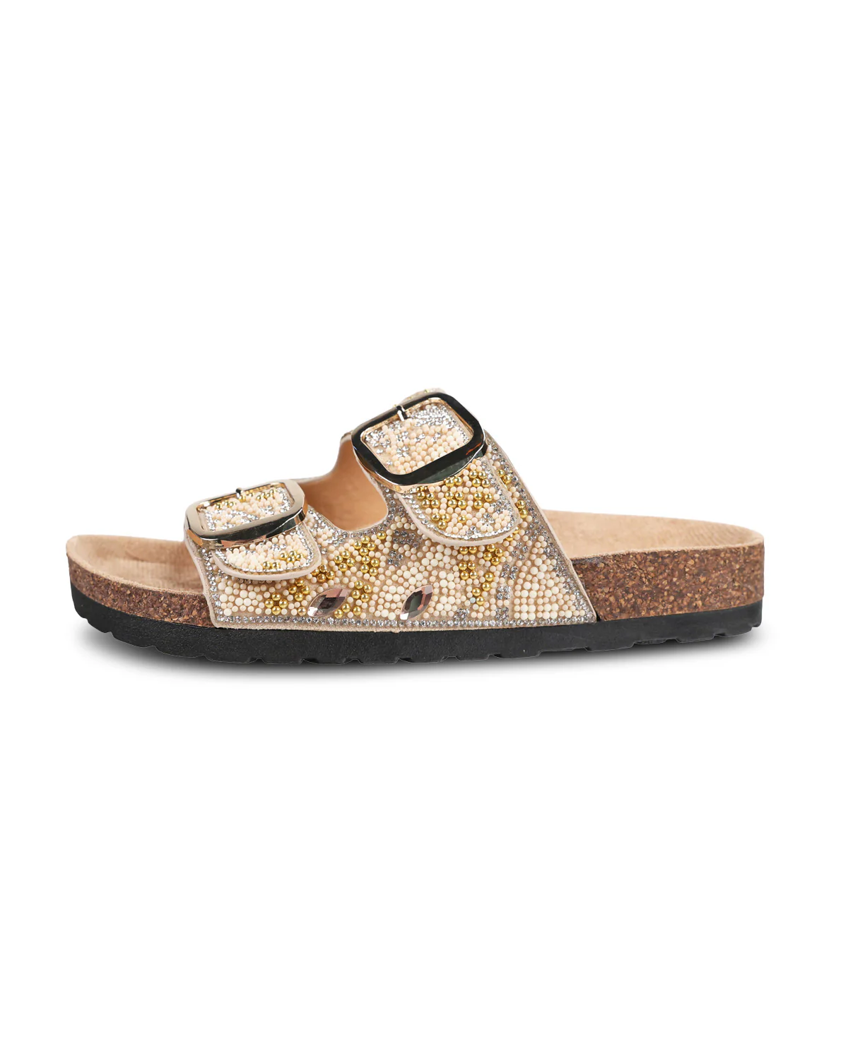 Mia Jozee Beaded Two Band Sandal - Image 2