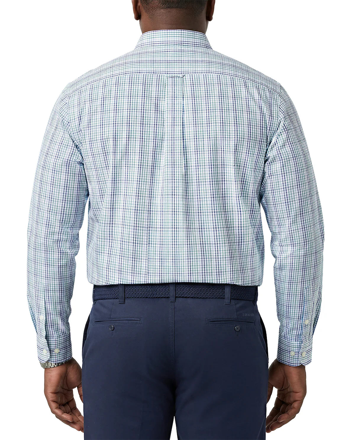 Izod Long Sleeve Performance Comfort Woven - Image 4