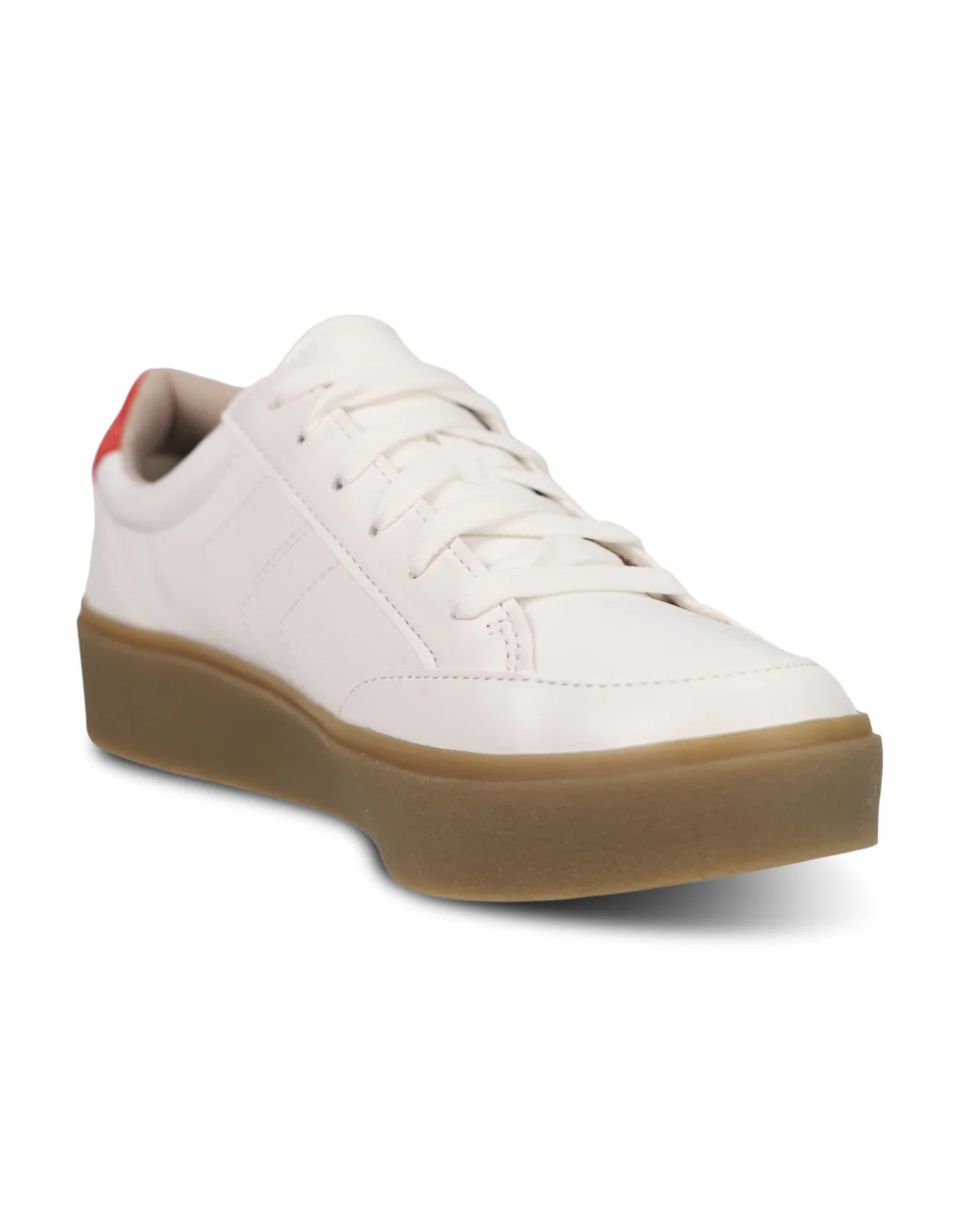 Dr Scholls Madison Lace Sport Shoe White - Image 3