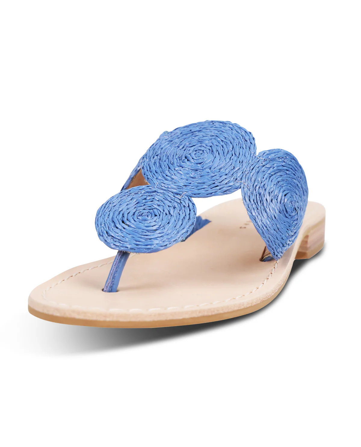 Jack Rogers Margo Flat Sandal Salt Water Raffia - Image 2