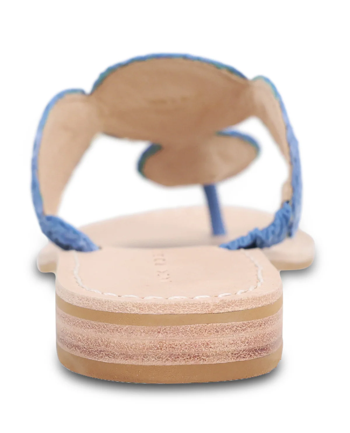 Jack Rogers Margo Flat Sandal Salt Water Raffia - Image 4