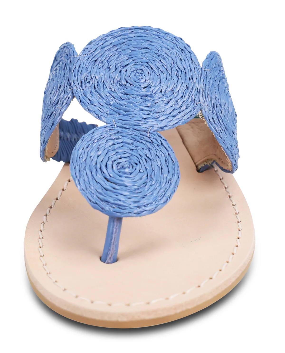 Jack Rogers Margo Flat Sandal Salt Water Raffia - Image 5