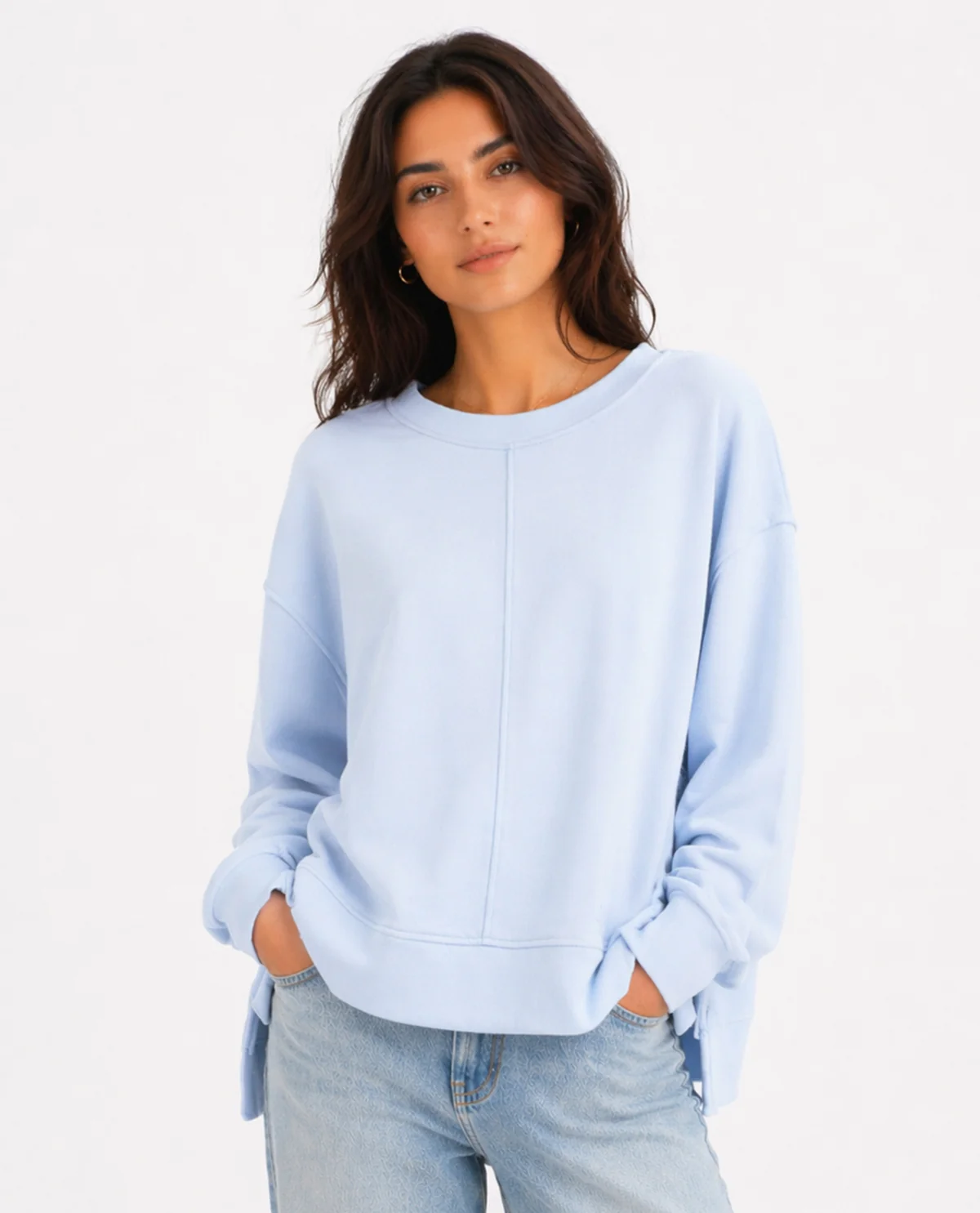 Match Fit Drop Shoulder Pullover - Image 5