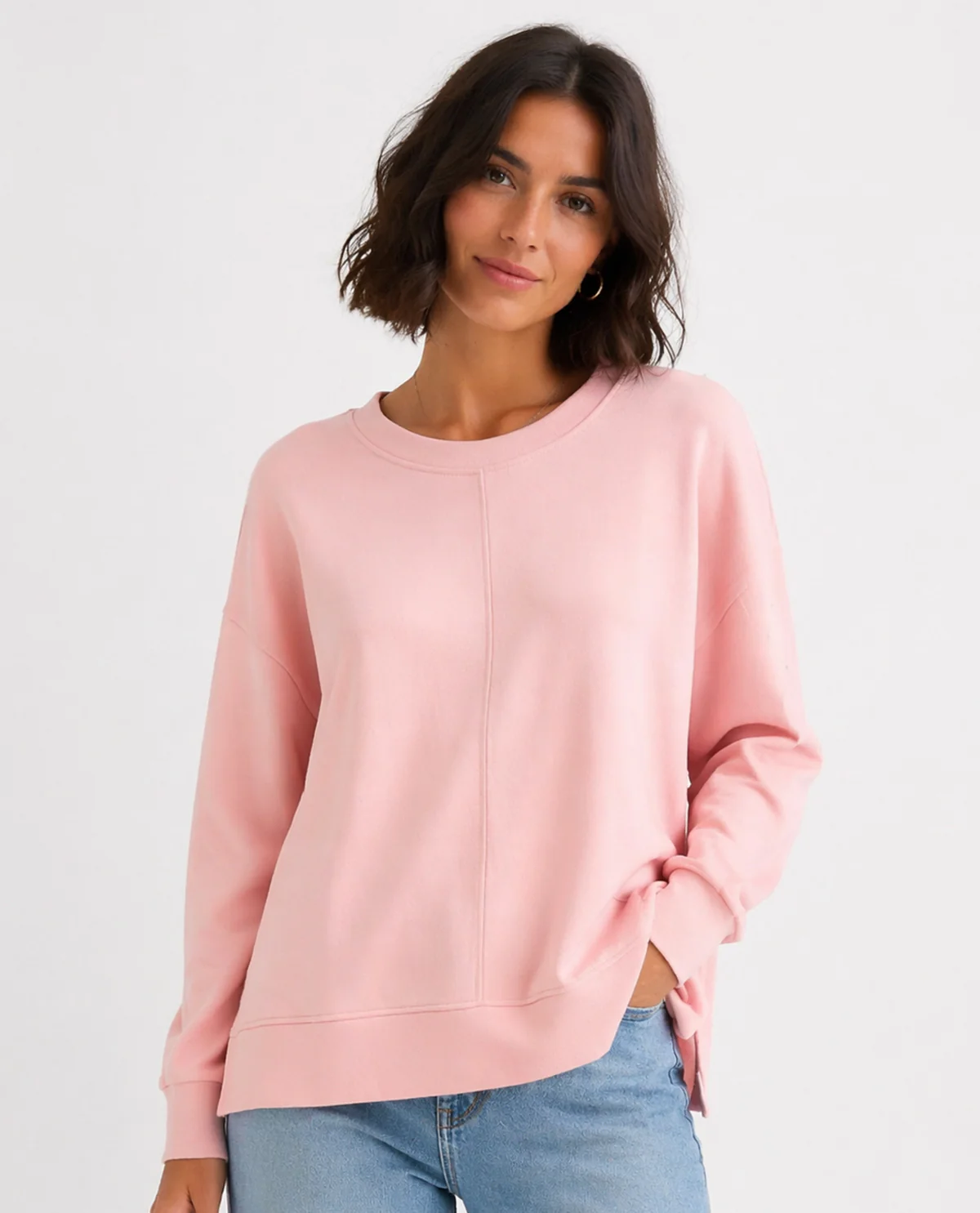 Match Fit Drop Shoulder Pullover - Image 6