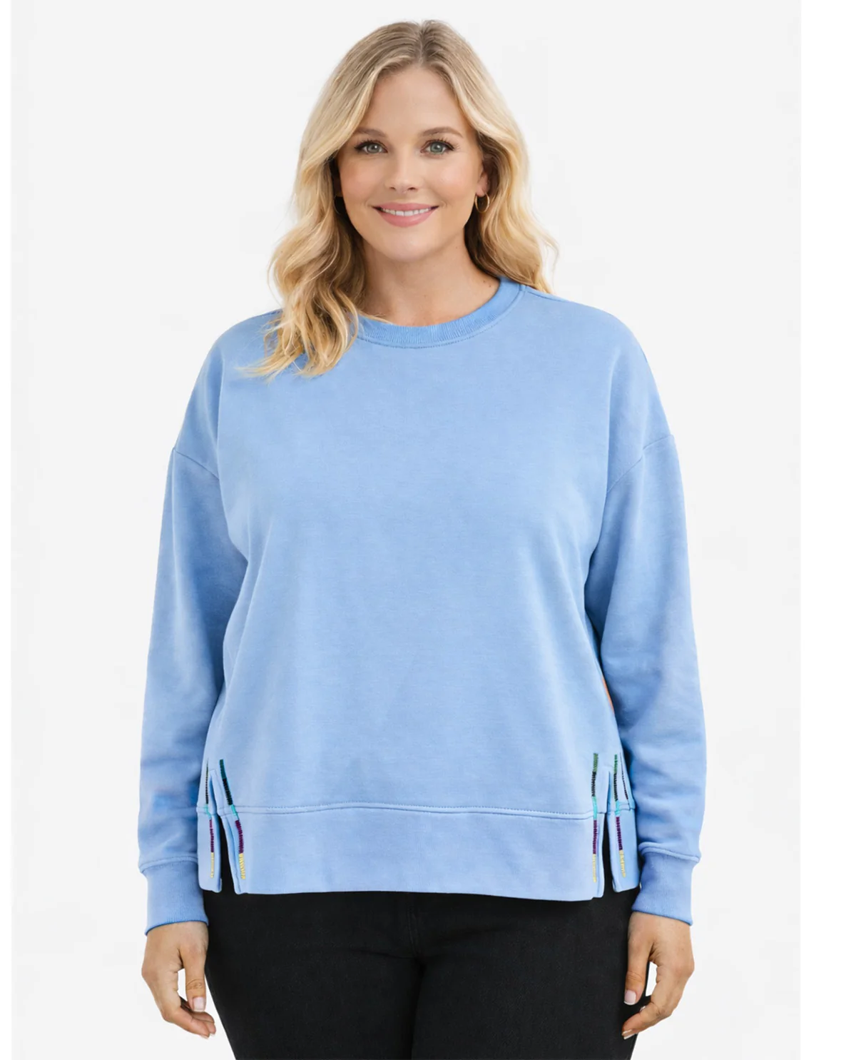 Match Fit Drop Shoulder Pullover Top - Image 5