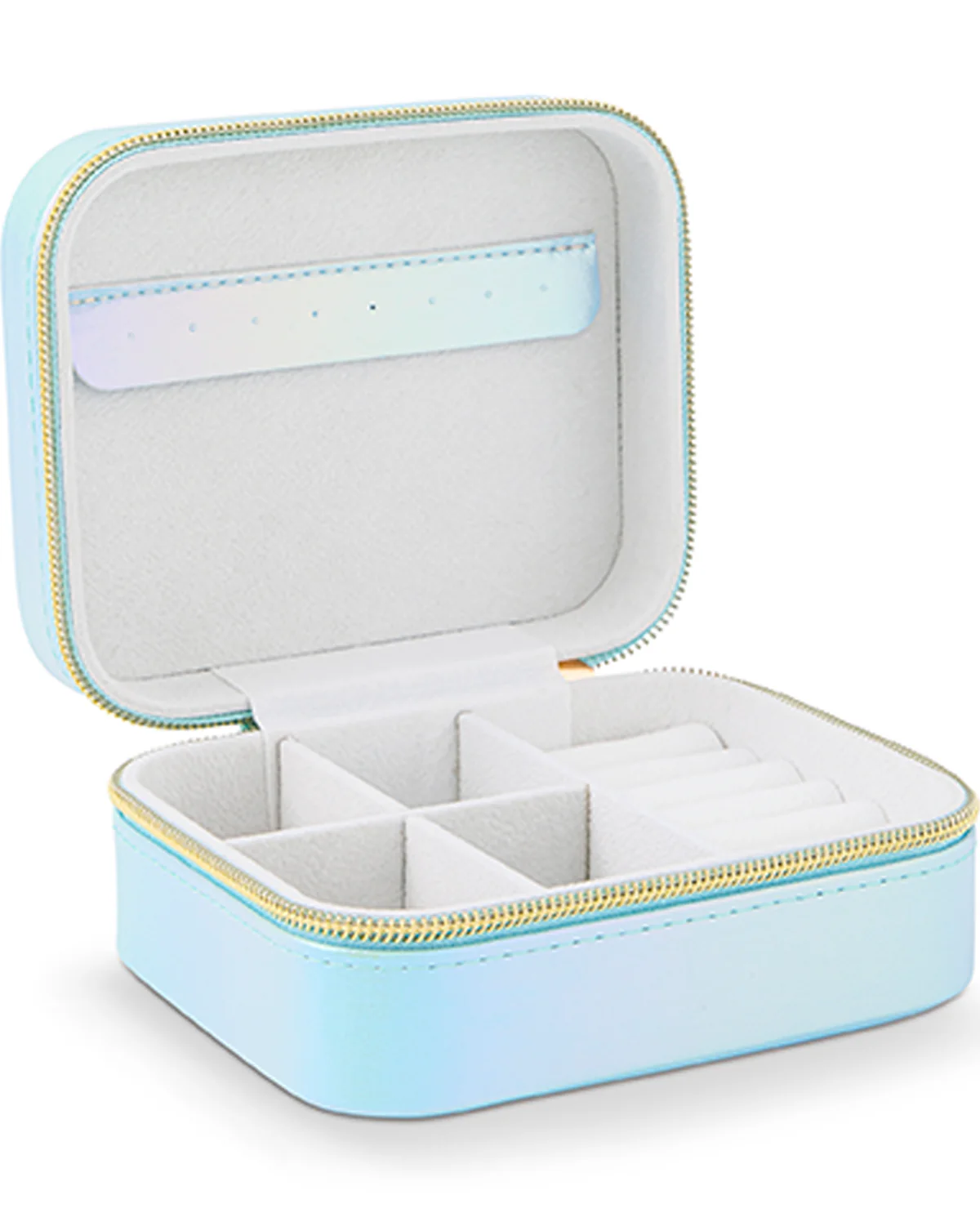 Mini Rectangle Travel Organizer Lt Blue - Image 2
