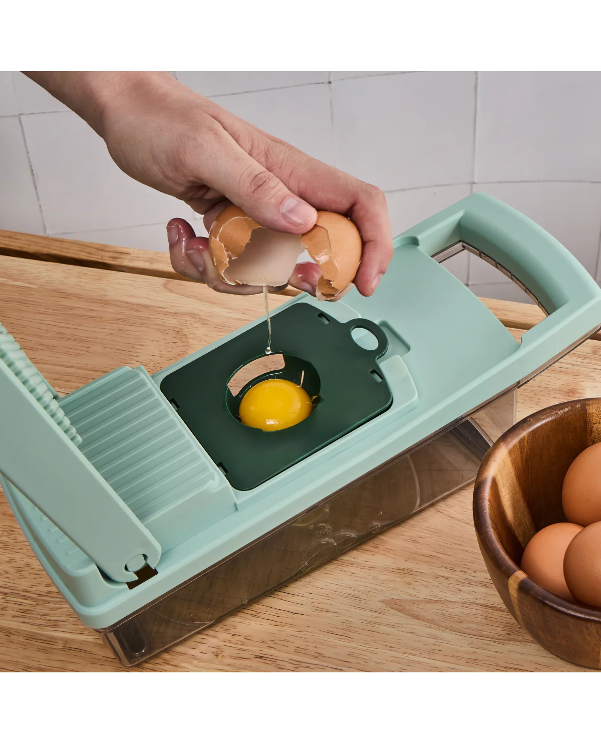 Multifunctional Food Chopper And Slicer - Green - Image 5