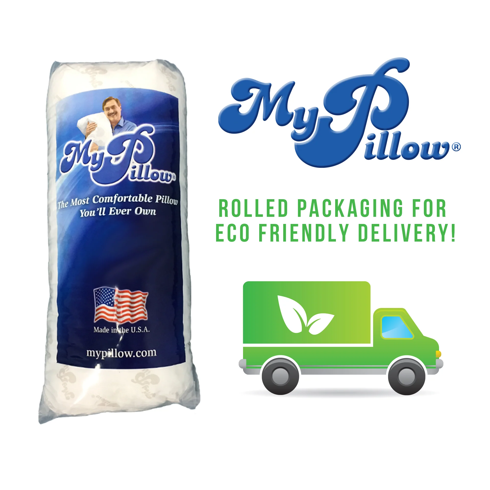 MyPillow Classic Queen Firm Bed Pillow - Image 3