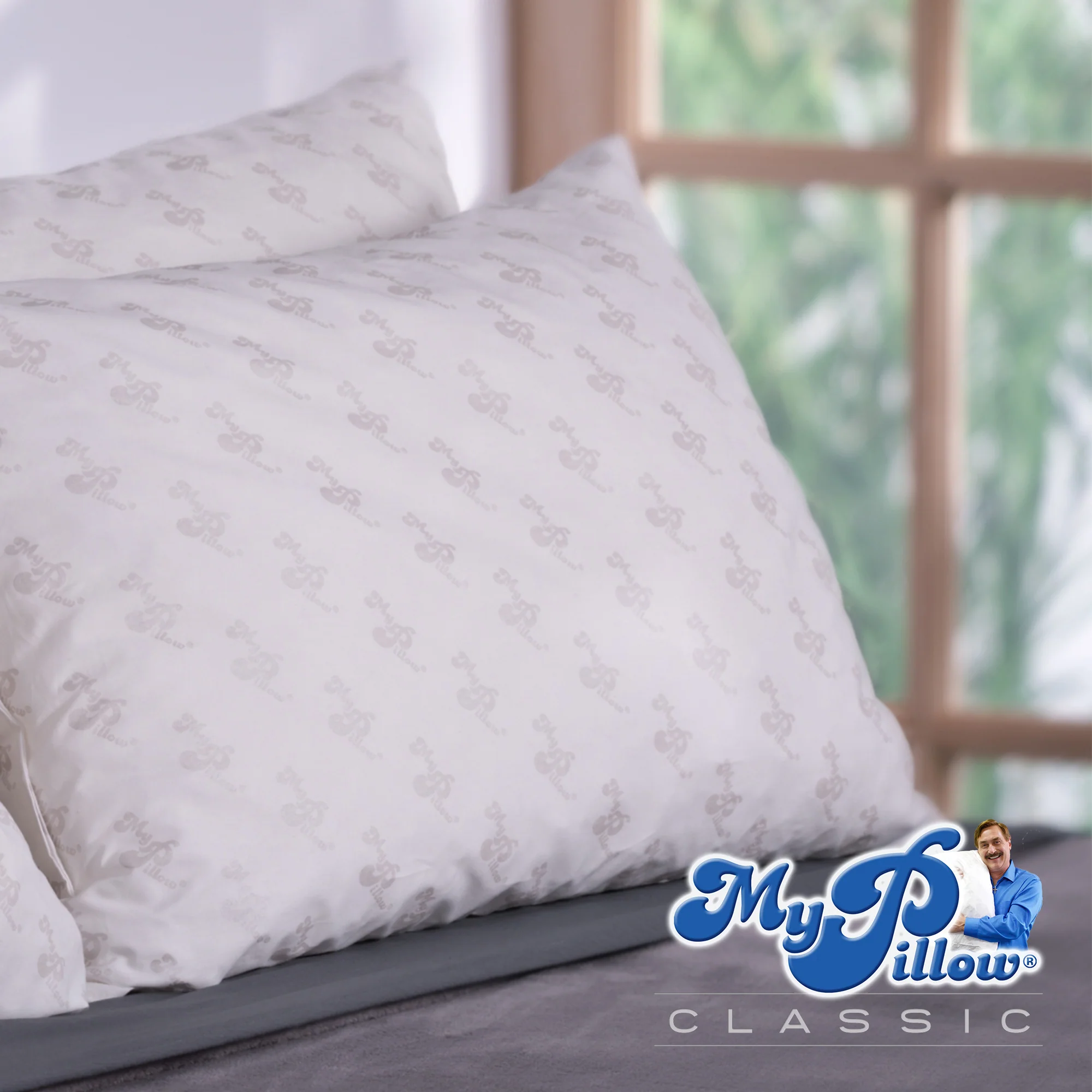 MyPillow Classic Queen Firm Bed Pillow - Image 4