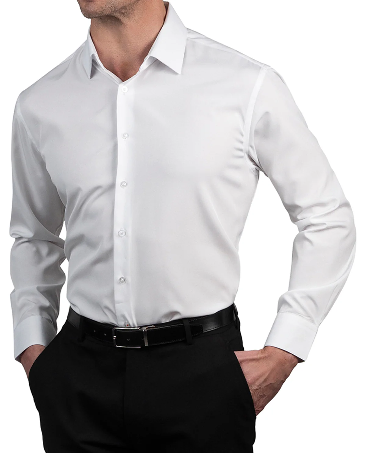 Nautica White Long Sleeve Super Shirt - Image 3