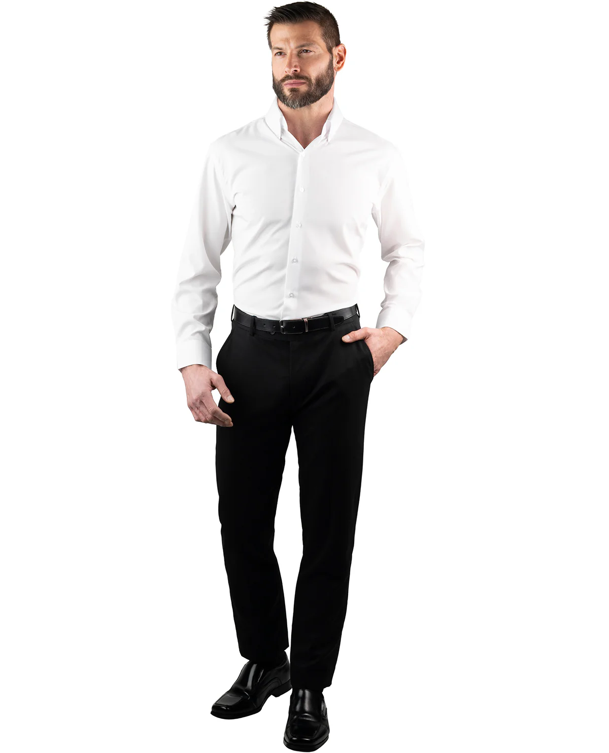 Nautica Tall Super Shirt White - Image 3