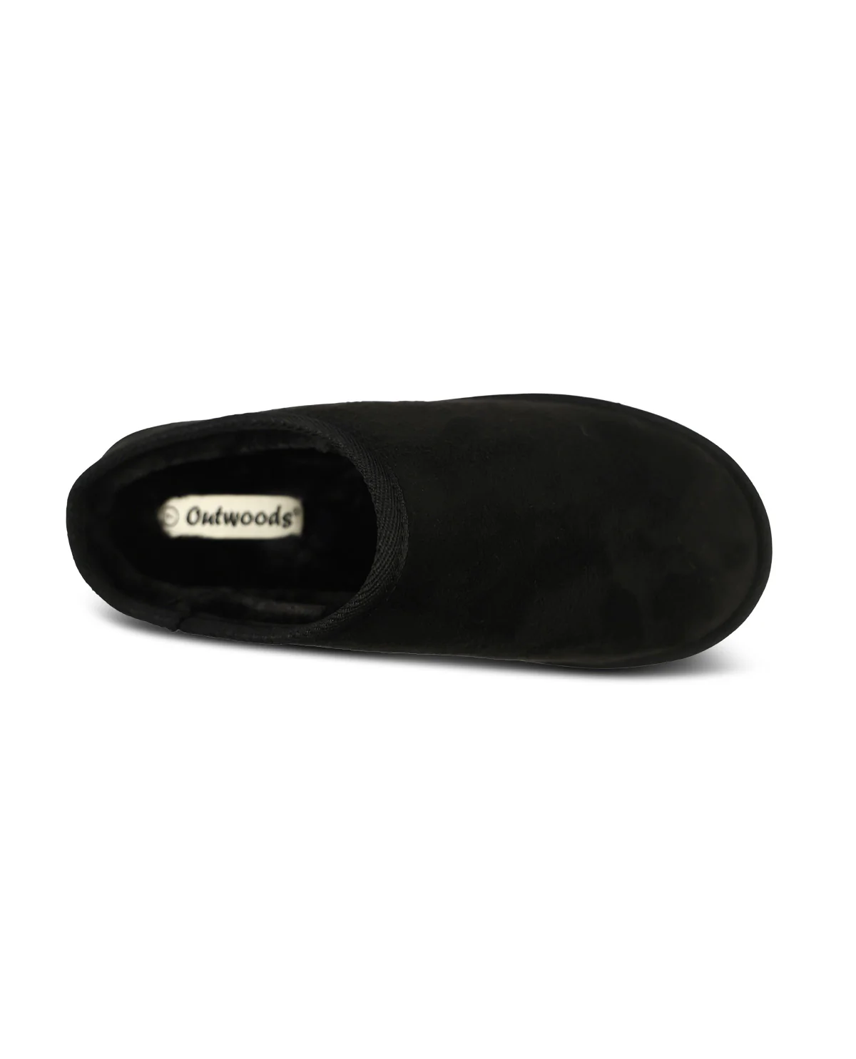 Outwoods Ugg Type Slip in Black - Image 6