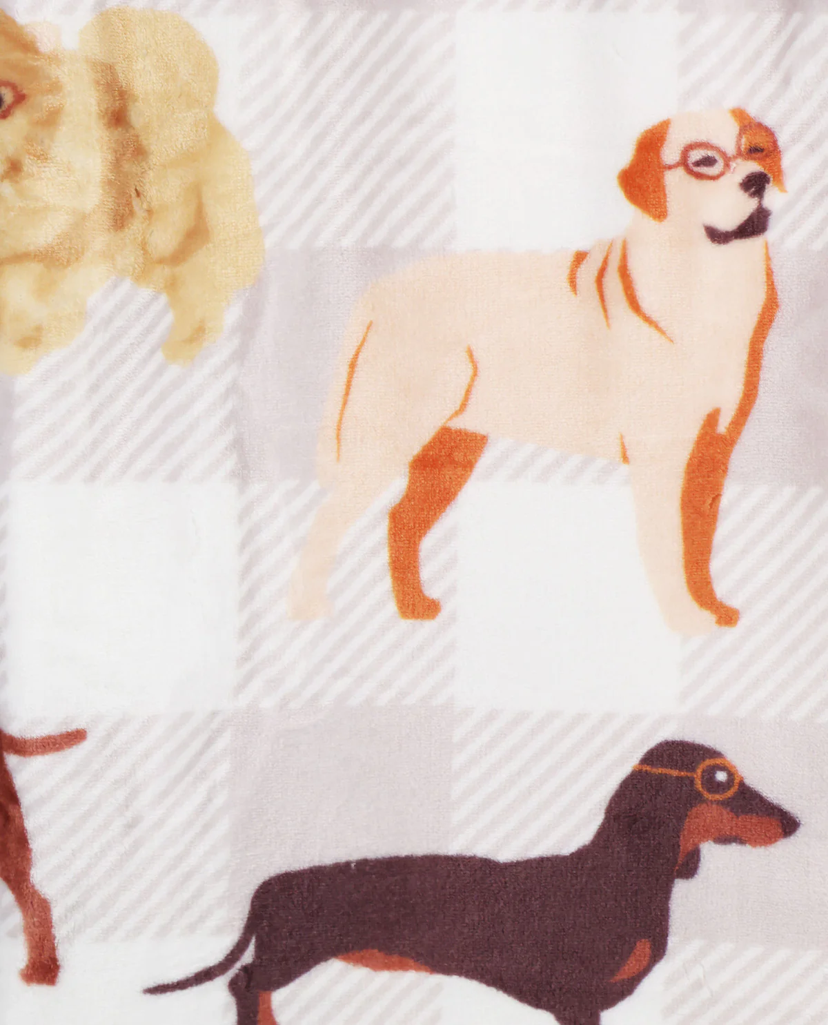 Cozy Plush Throw - Dog Design - Image 2