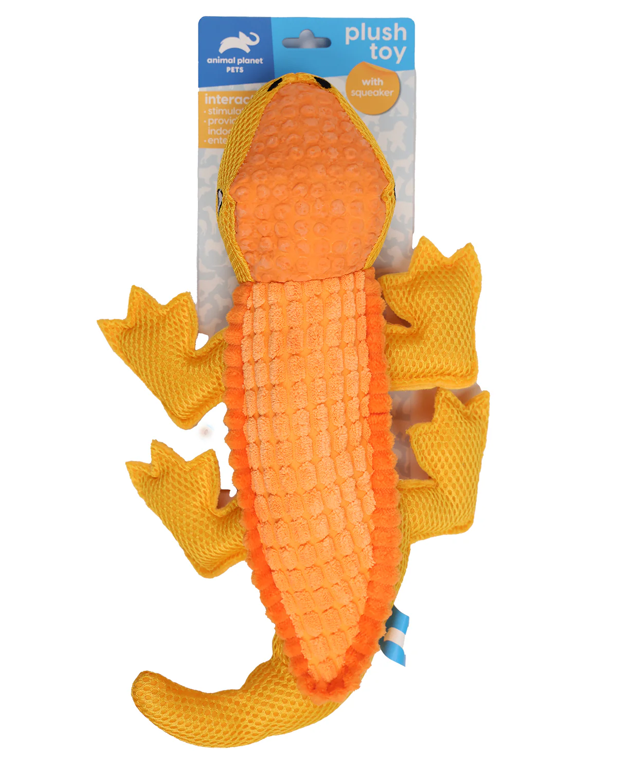 Plush Lizard Dog Toy - Image 2