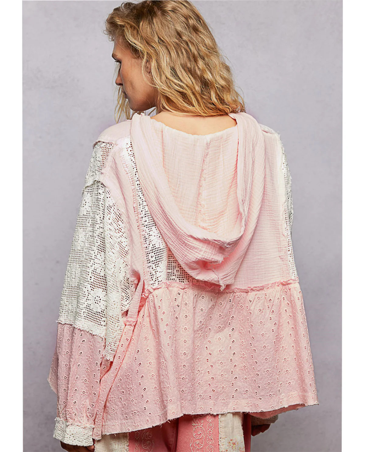 POL Colorblock Top Pink - Image 2