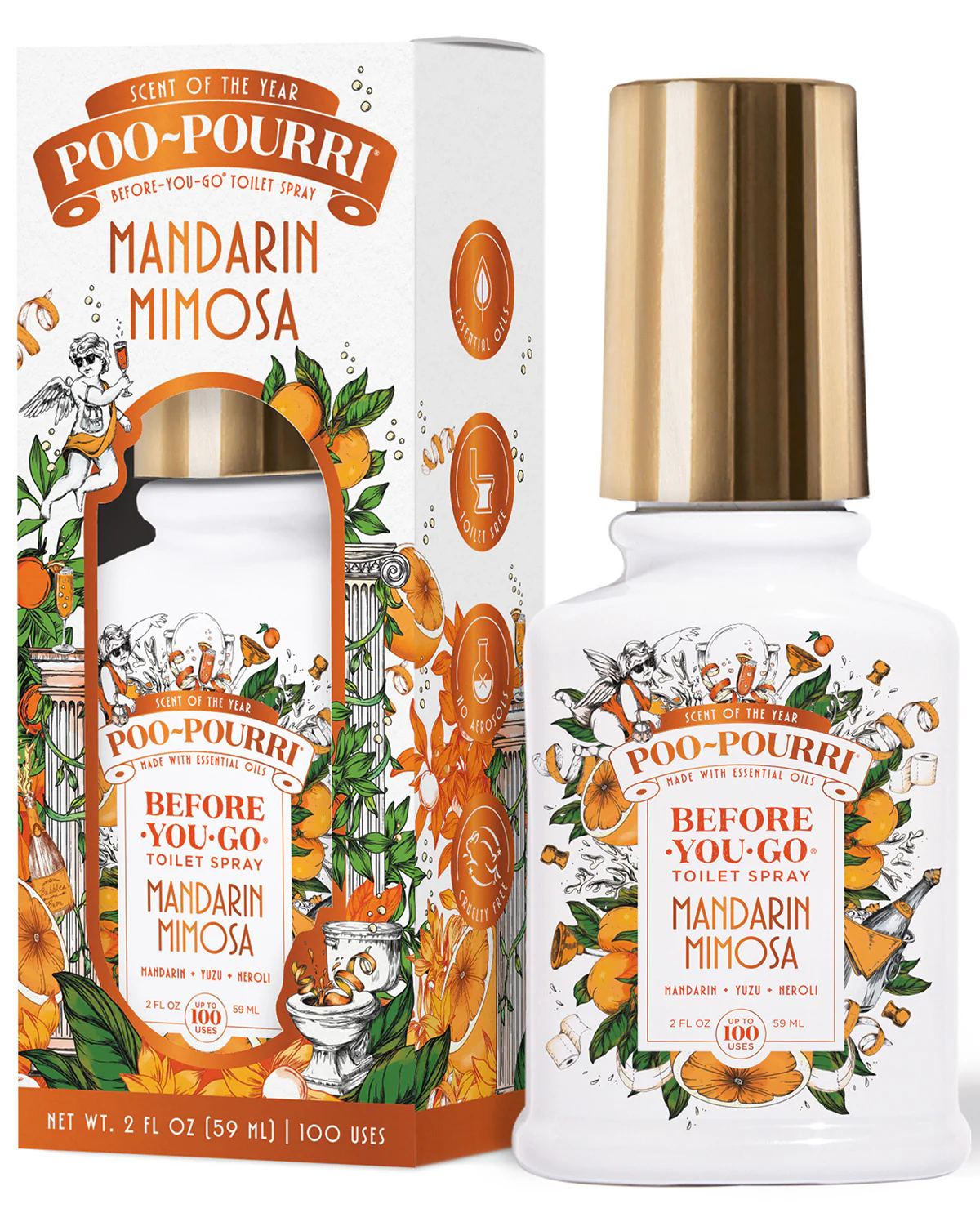Poo Pourri Spring 2OZ Before You Go Toilet Spray - Image 2